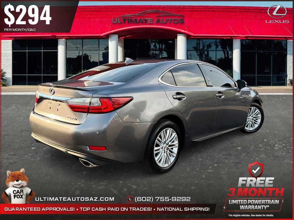 Used 2016 Lexus ES 350 w/ Premium Package w/Wood Trim FWD image 3