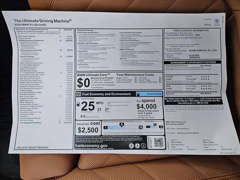 Used 2026 BMW X5 sDrive40i image 17