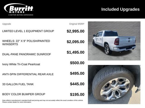 Used 2021 RAM 1500 Limited AWD/4WD image 6