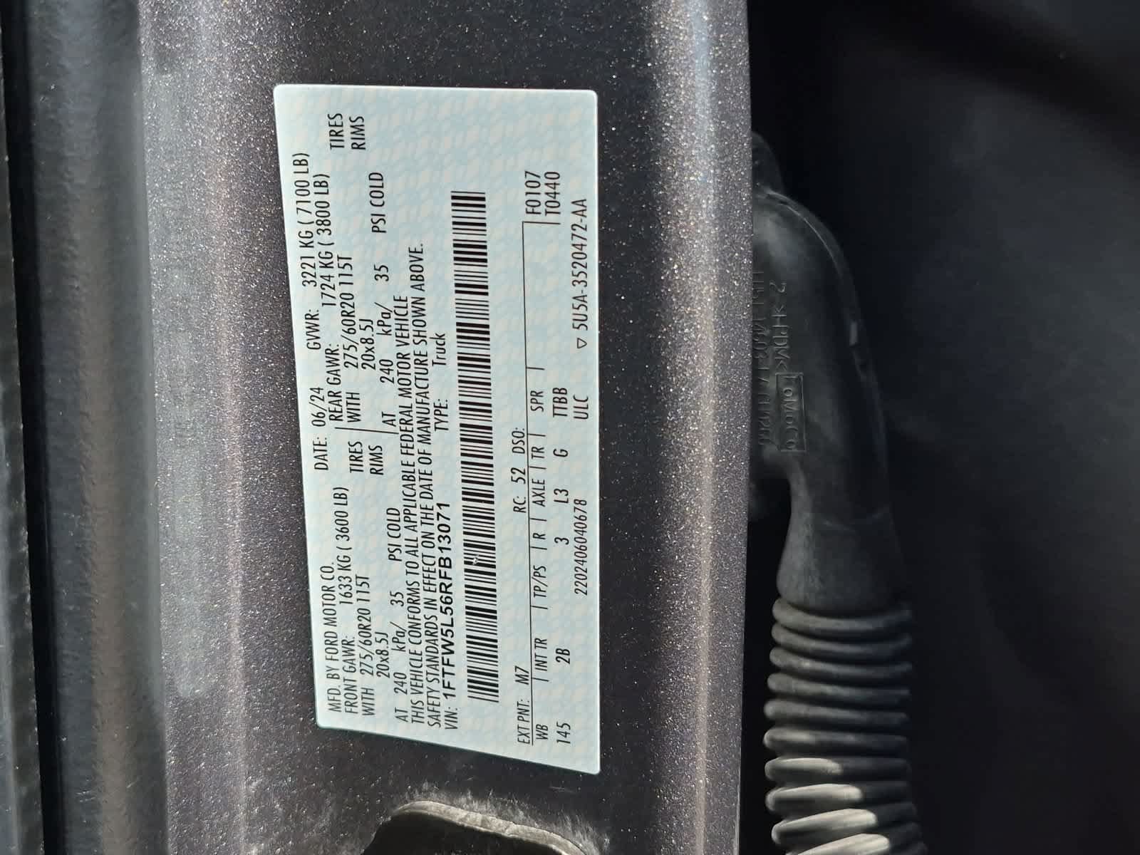 Used 2024 Ford F150 Lariat w/ FX4 Off-Road Package AWD/4WD image 37