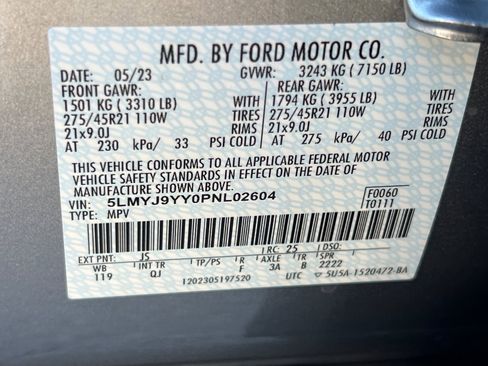 Certified 2023 Lincoln Aviator Black Label Grand Touring w/ Class IV Trailer Tow Package image 31