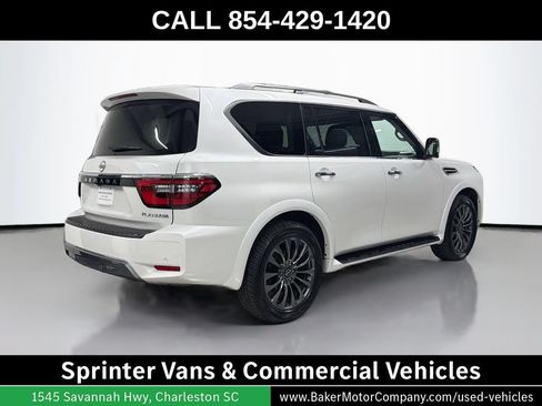 Used 2024 Nissan Armada Platinum w/ Captain's Chairs Package RWD image 9