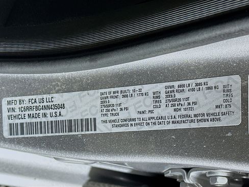 Used 2022 RAM 1500 Big Horn image 12