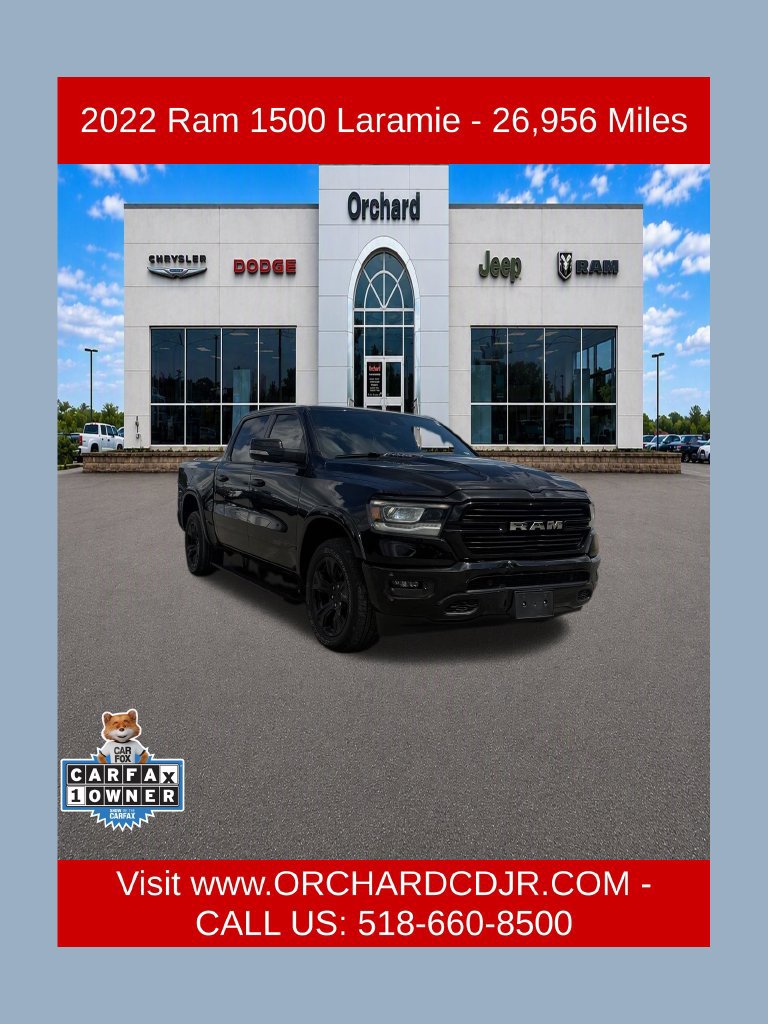 Used 2022 RAM 1500 Laramie AWD/4WD 360° Tour
