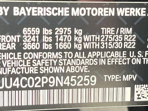 Used 2023 BMW X5 M50i w/ Executive Package AWD/4WD image 48