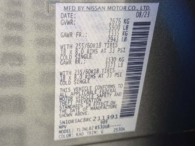 Certified 2024 Nissan Pathfinder S AWD/4WD image 40