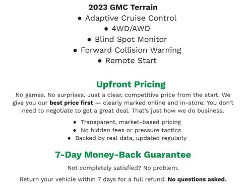 Certified 2023 GMC Terrain Denali w/ Denali Premium Package AWD/4WD image 47