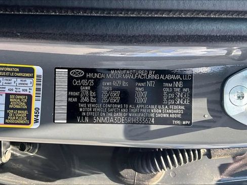 Used 2024 Hyundai Tucson SE FWD image 16