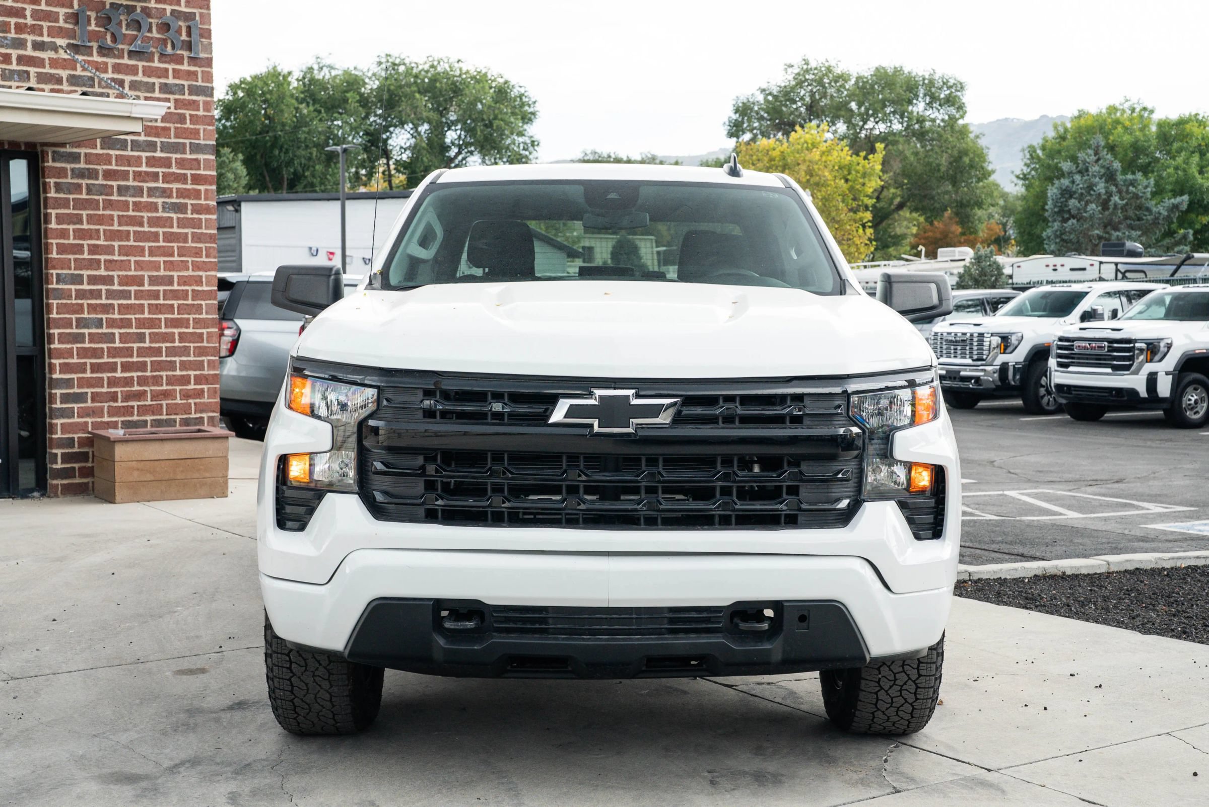 Used 2024 Chevrolet Silverado 1500 Custom w/ LPO, Dark Essentials Package AWD/4WD image 2