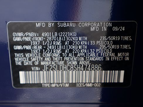 Certified 2025 Subaru Forester Sport w/ Popular Package #2 AWD/4WD image 27