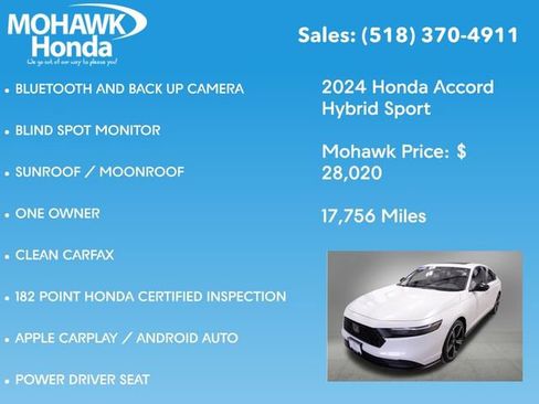 Used 2024 Honda Accord Sport image 8