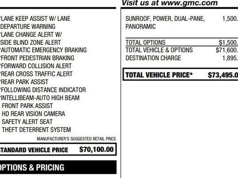 Certified 2023 GMC Yukon XL SLT AWD/4WD image 2