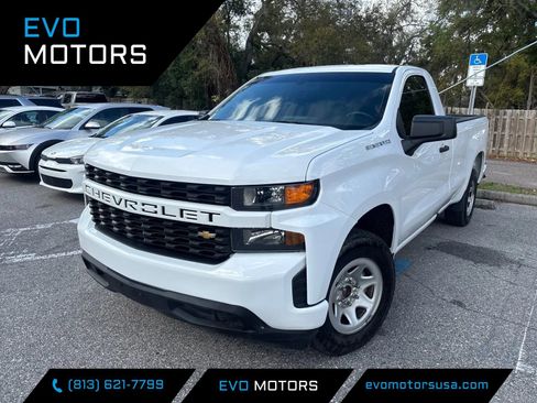 Used 2022 Chevrolet Silverado 1500 W/T w/ WT Fleet Convenience Package RWD image 1