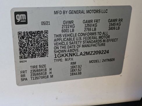 Used 2021 GMC Acadia SLE w/ Driver Convenience Package image 15