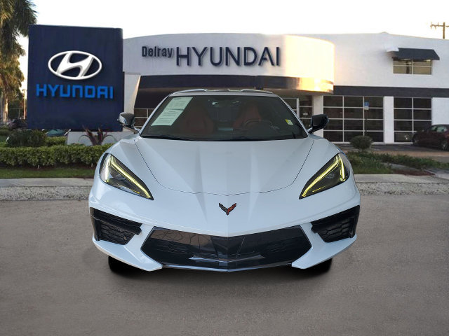 Used 2022 Chevrolet Corvette Stingray Coupe w/ Engine Appearance Package RWD image 2