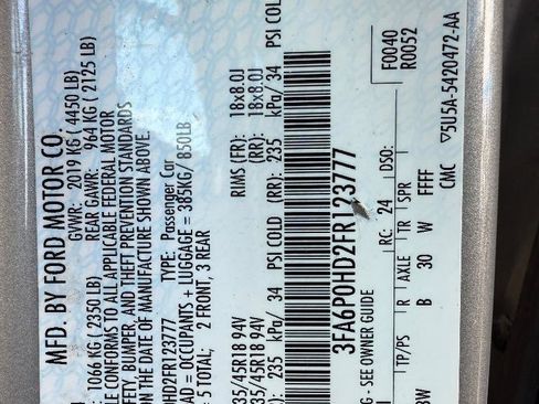 Used 2015 Ford Fusion SE w/ Equipment Group 202A image 23