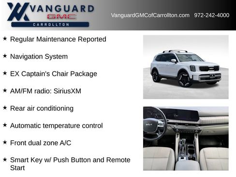 Used 2023 Kia Telluride EX w/ EX Captain's Chair Package FWD image 6