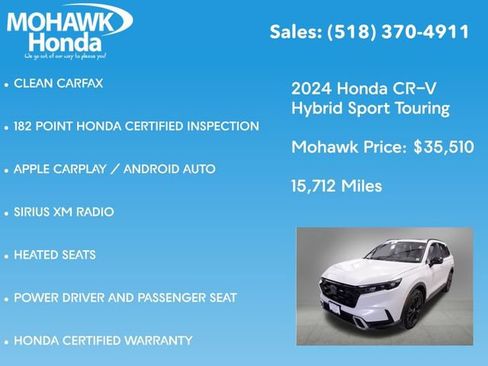Certified 2024 Honda CR-V Sport Touring image 16
