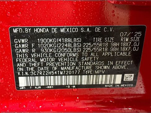 New 2026 Honda HR-V Sport image 29