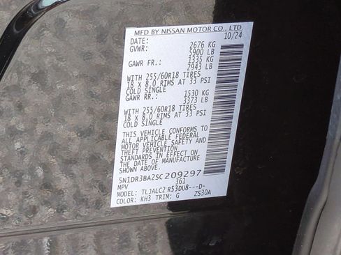 Certified 2025 Nissan Pathfinder SV image 34