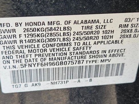 Used 2016 Honda Pilot Touring image 15