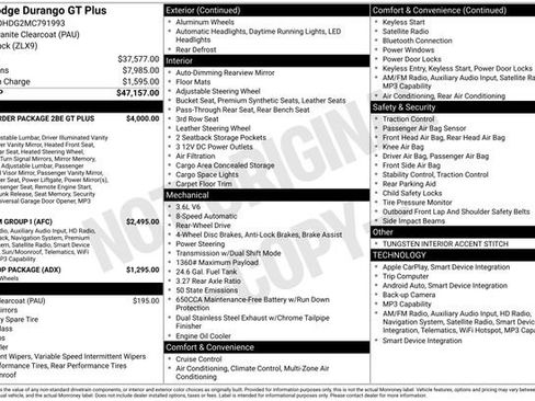 Used 2021 Dodge Durango GT RWD image 5