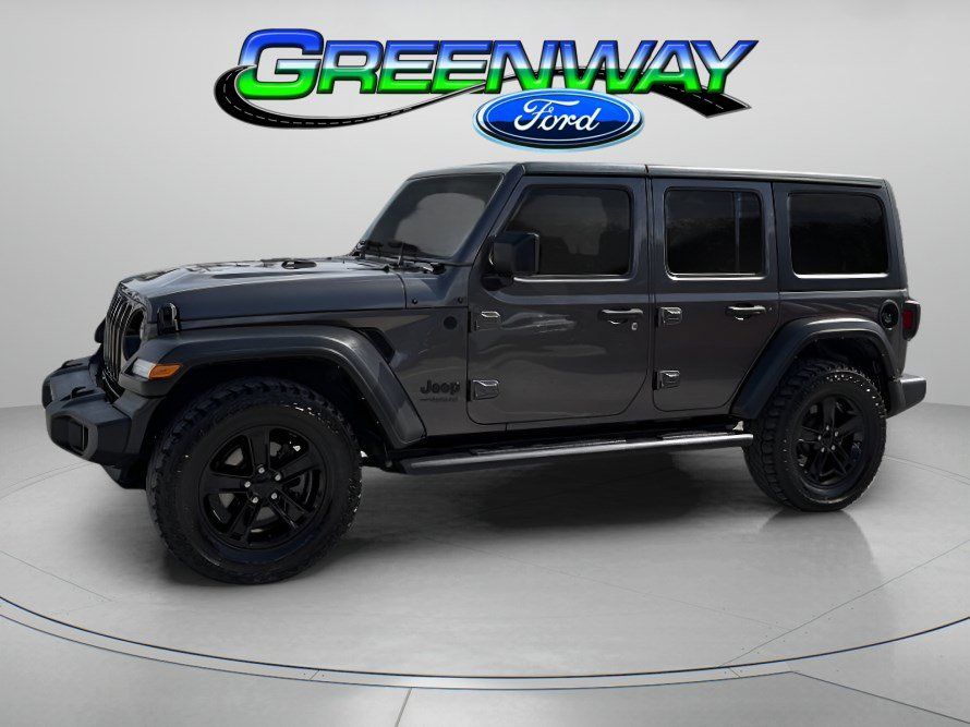 Used 2021 Jeep Wrangler Unlimited Sport AWD/4WD image 1