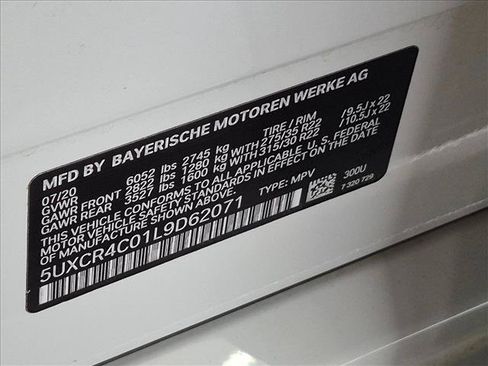Used 2020 BMW X5 sDrive40i w/ M Sport Package RWD image 30