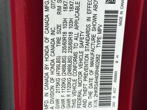 Certified 2024 Honda CR-V EX image 29