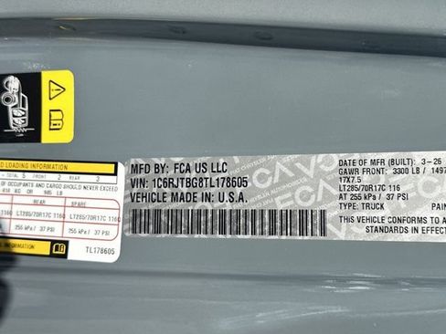 New 2026 Jeep Gladiator Sport AWD/4WD image 27