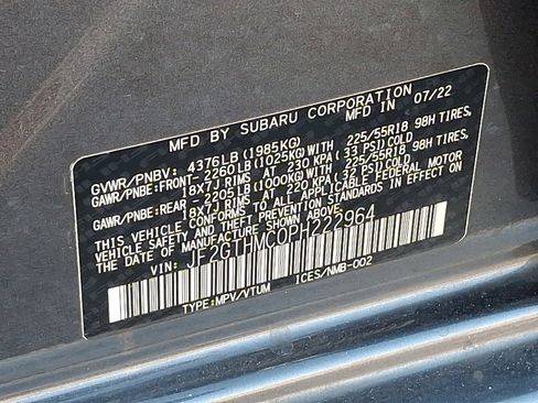 Used 2023 Subaru Crosstrek 2.5i Limited w/ Moonroof Package image 28