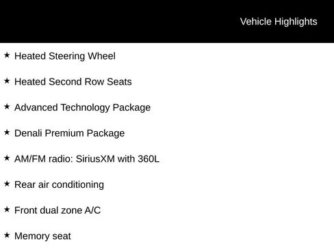 Used 2021 GMC Yukon XL Denali w/ Denali Premium Package image 8