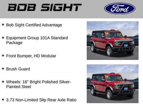 Used 2021 Ford Bronco 4-Door AWD/4WD image 3