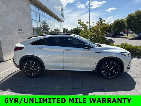 Certified 2022 INFINITI QX55 Luxe w/ Cargo Package image 8