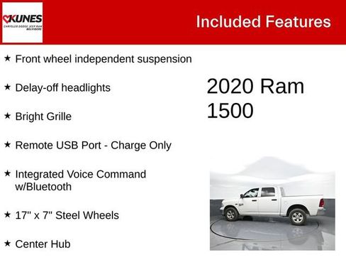 Used 2020 RAM 1500 Tradesman w/ Chrome Appearance Group image 4