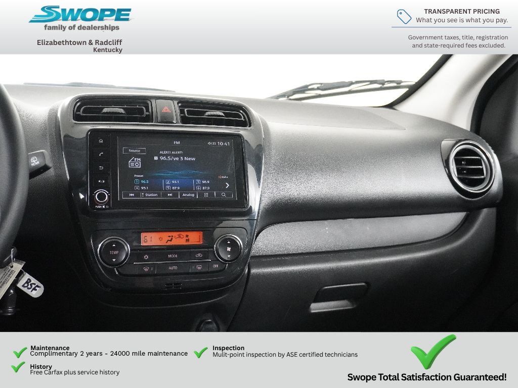 Used 2024 Mitsubishi Mirage Black Edition FWD image 19