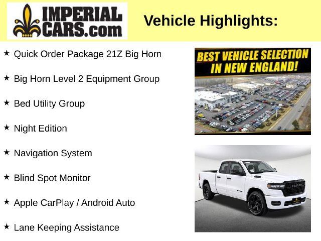 Used 2025 RAM 1500 Big Horn AWD/4WD image 3