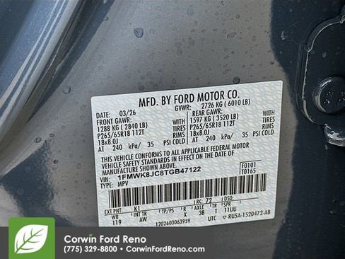 New 2026 Ford Explorer Tremor AWD/4WD image 33