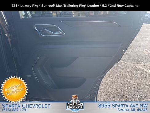 Used 2024 Chevrolet Tahoe Z71 w/ Luxury Package AWD/4WD image 23