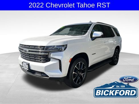 Used 2022 Chevrolet Tahoe RST w/ Luxury Package AWD/4WD image 1