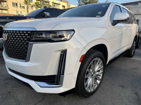 Used 2021 Cadillac Escalade Premium Luxury w/ Driver Assist Tech Package AWD/4WD image 1