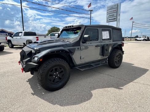 Used 2021 Jeep Wrangler Unlimited Sport AWD/4WD image 2