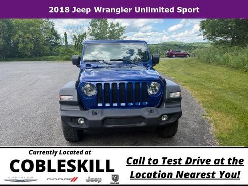 Used 2018 Jeep Wrangler Unlimited Sport AWD/4WD image 2