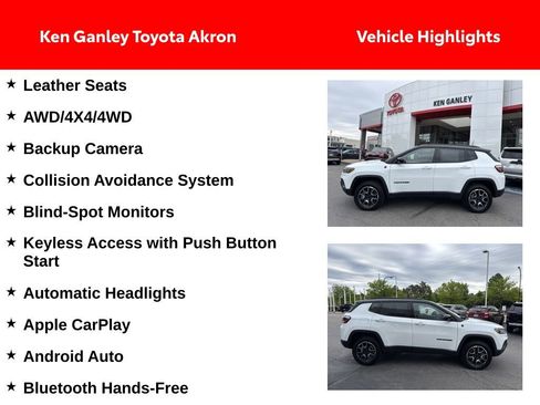 Used 2025 Jeep Compass Trailhawk AWD/4WD image 2