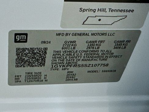 Certified 2025 Cadillac XT6 Premium Luxury w/ Platinum Package AWD/4WD image 33