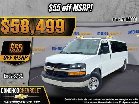 New 2026 Chevrolet Express 3500 LT w/ LT Preferred Equipment Group RWD image 1
