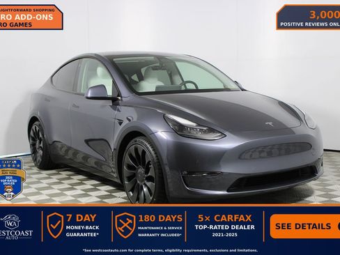 Used 2022 Tesla Model Y Performance AWD/4WD image 1