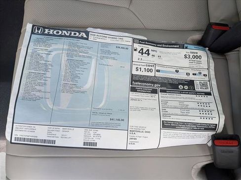 New 2026 Honda Accord Touring image 20