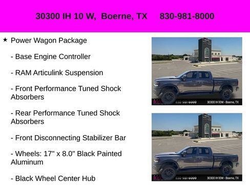 Used 2026 RAM 2500 Tradesman w/ Power Wagon Package AWD/4WD image 23