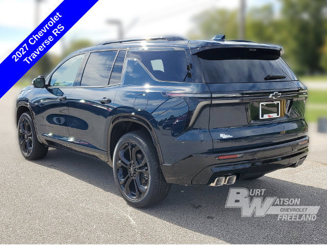New 2027 Chevrolet Traverse RS w/ LPO, Floor Liner Package AWD/4WD image 4